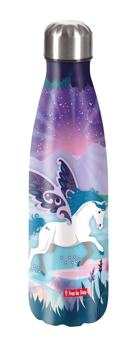 StepbyStep Isolierte Edelstahl Trinkflasche Dreamy Pegasus Shadow von Hama Technics Handels GmbH - Nur €24.99! Entdecke mehr bei Fachcenter Wagner