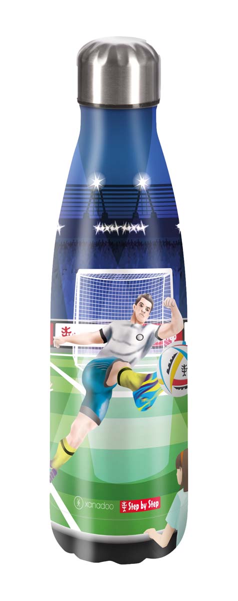 StepbyStep Isolierte Edelstahl-Trinkflasche Soccer Ben von Hama Technics Handels GmbH - Nur €24.99! Entdecke mehr bei Fachcenter Wagner