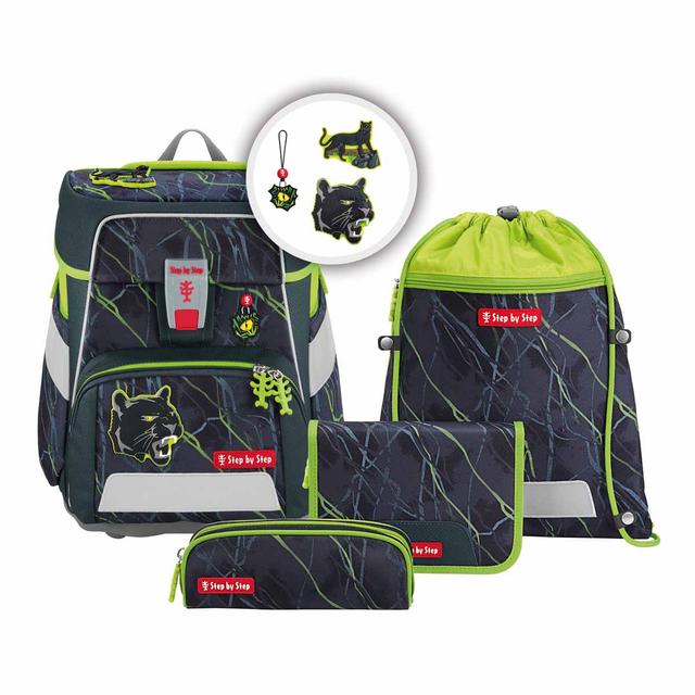 Step by Step SPACE Schulranzen-Set Danger Cat Chiko 5-teilig