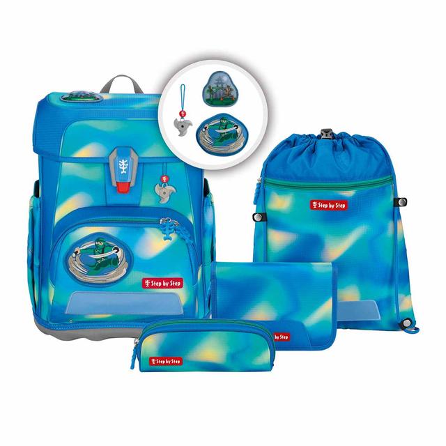 Step by Step CLOUD FLASH Schulranzen-Set Ninja Zazu 5-teilig