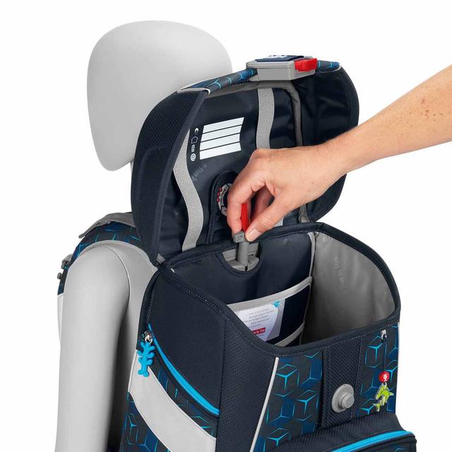 Step by Step SPACE SHINE Schulranzen-Set Shark Dexter 5-teilig