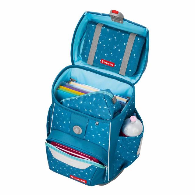 Step by Step BASIS Schulranzen-Set Blue Hearts 4-teilig von Fachcenter Wagner - Nur €199.99! Entdecke mehr bei Fachcenter Wagner