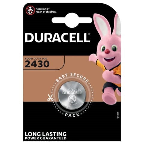 DURACELL Knopfzellen Batterie 2430 B1 silber von PBS-Austria GmbH - Nur €2.40! Entdecke mehr bei Fachcenter Wagner
