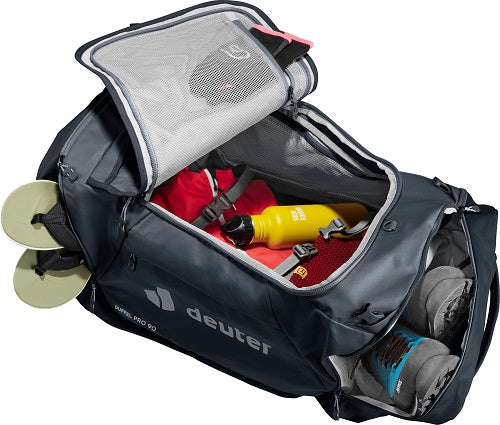 DEUTER Duffel Pro 90 black von SCOTT SPORTS AG BACH Backpacks - Nur €140! Entdecke mehr bei Fachcenter Wagner