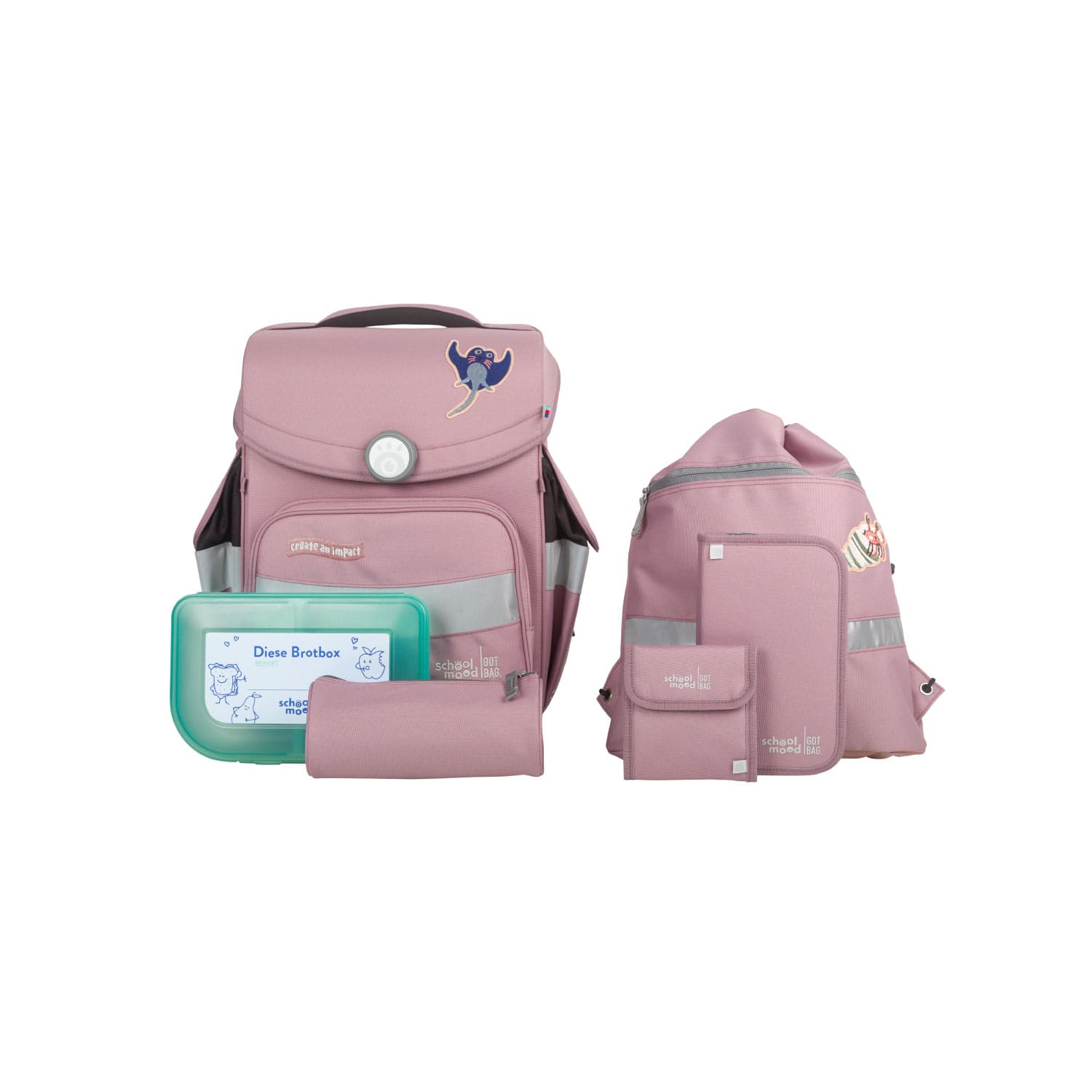 SchoolMood Timeless Schulranzenset Calamary von Felidae (Europe) GmbH - Nur €144! Entdecke mehr bei Fachcenter Wagner