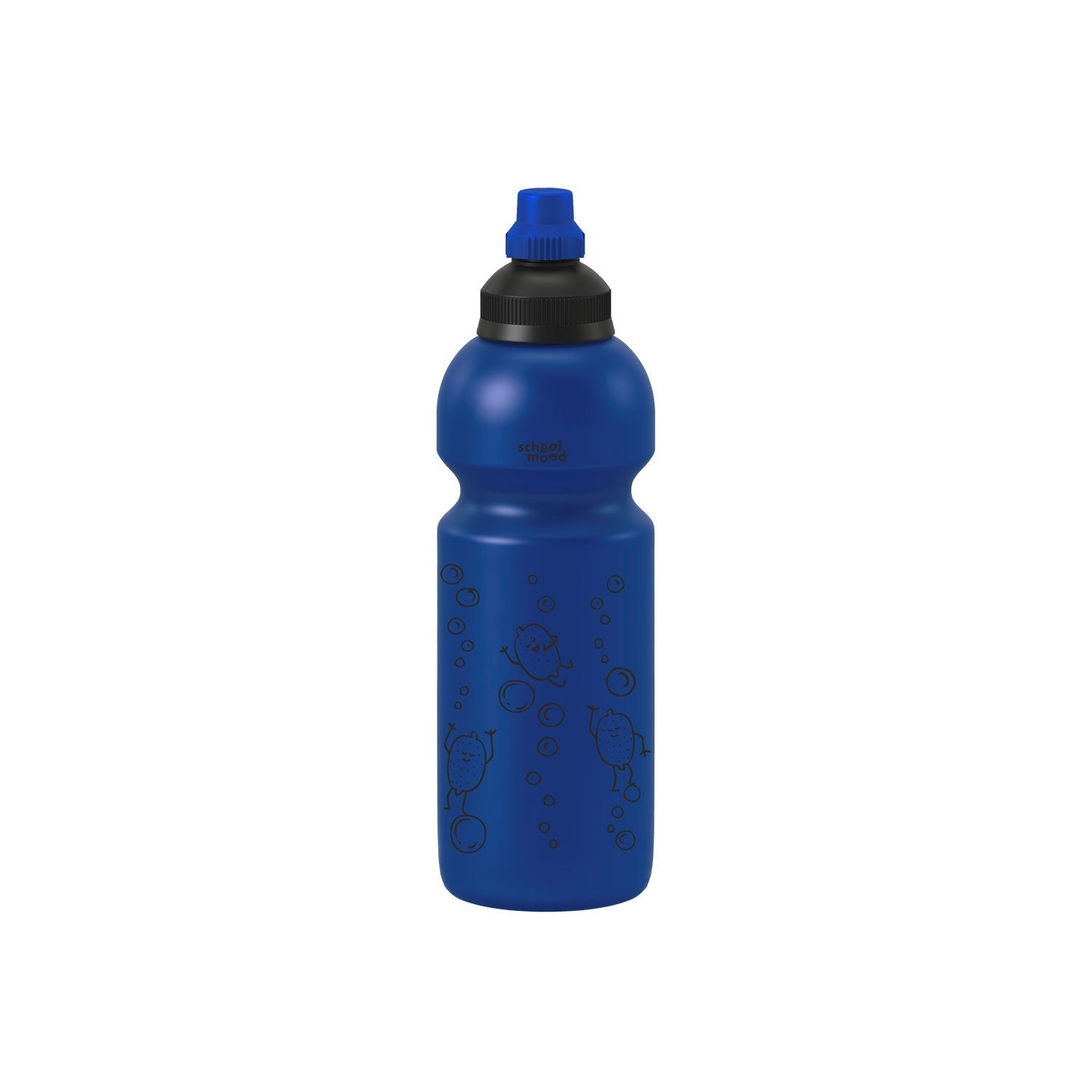 School Mood,Trinkflasche blau, 600 ml von Fachcenter Wagner - Nur €7.99! Entdecke mehr bei Fachcenter Wagner