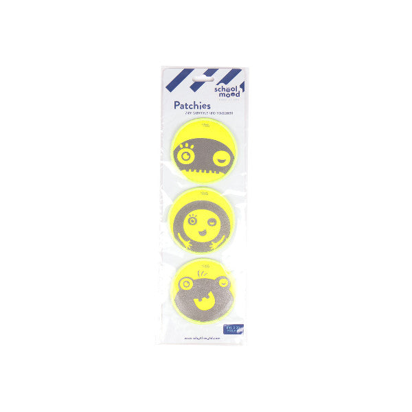 SchoolMood 6er PatchySet Yellow Monsters
