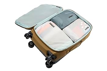 Thule compression packing cube soft green mittel