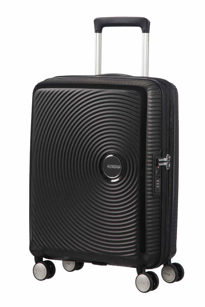 American Tourister SOUNDBOX SPINNER 55/20 TSA EXP BASS BLACK