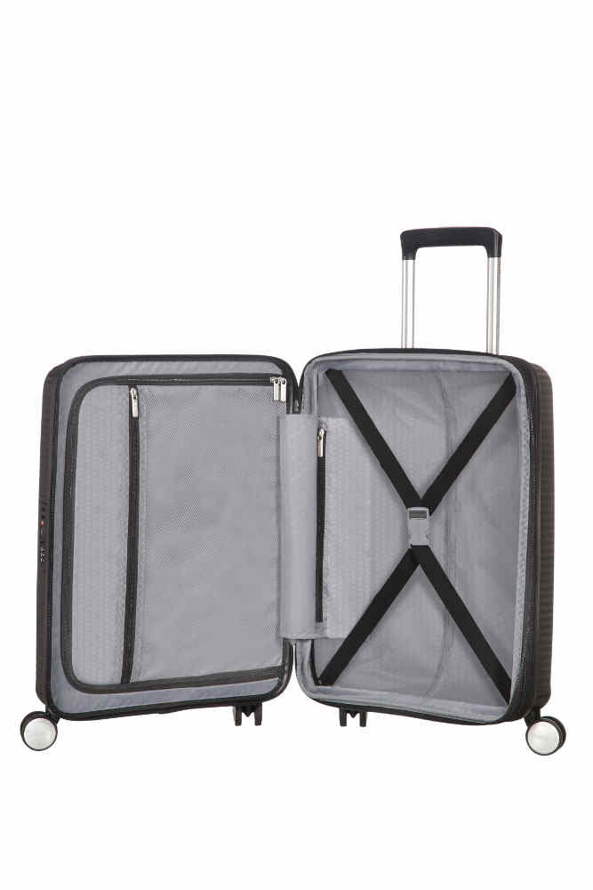 American Tourister SOUNDBOX SPINNER 67/24 TSA EXP BASS BLACK
