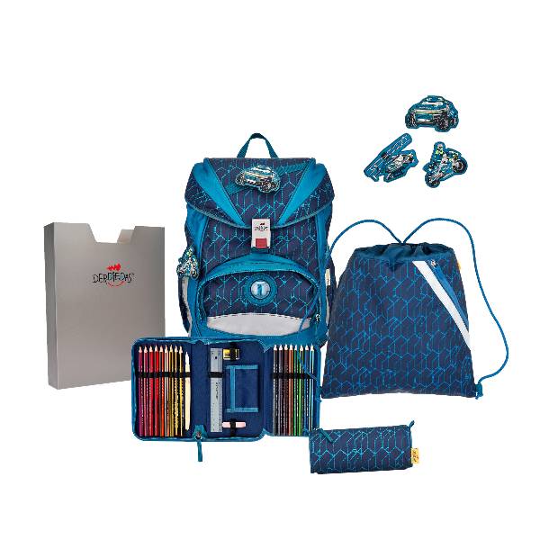 DerDieDas Ergoflex Set Blue Speed