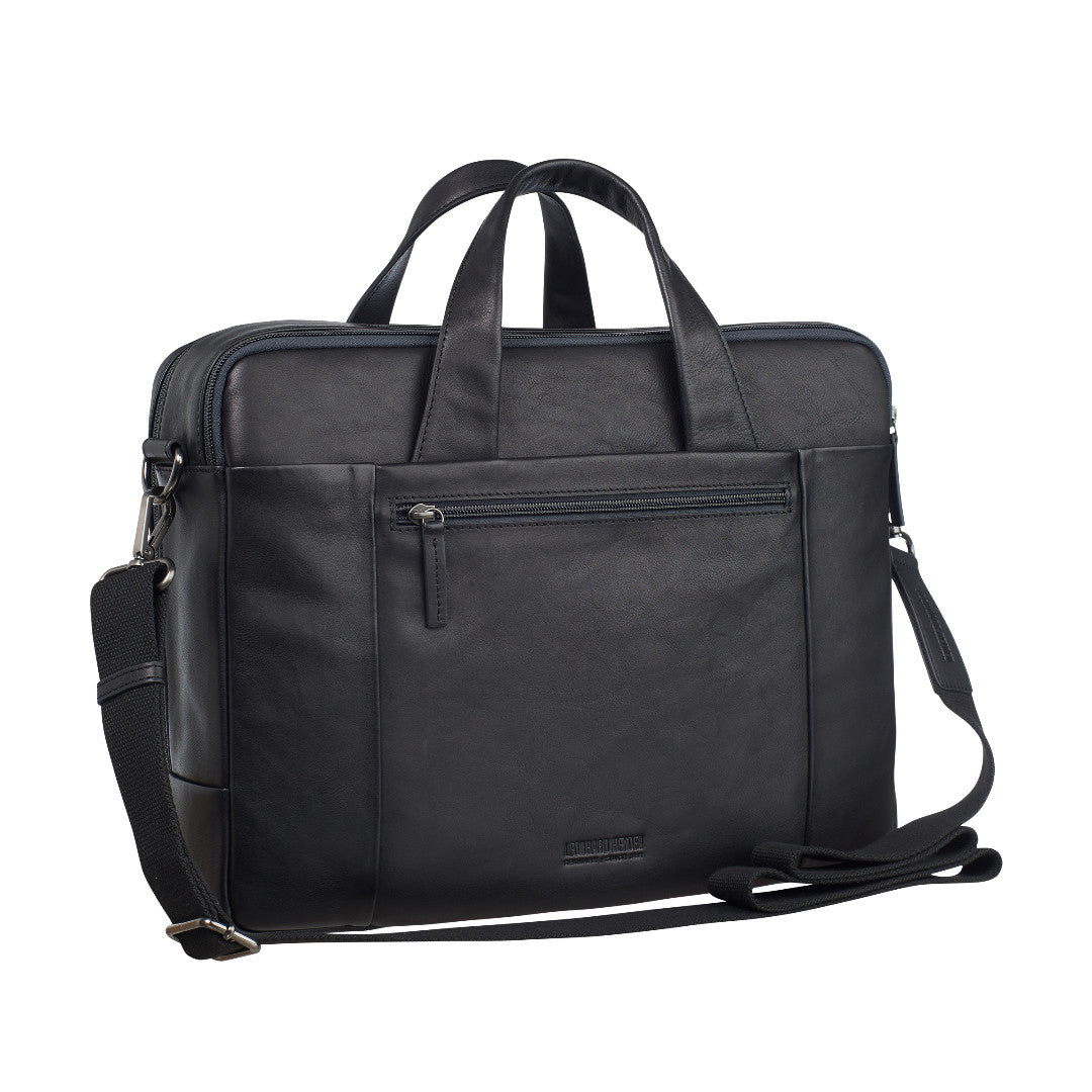 L.Heyden Hamburg RV-Aktenmappe 2 Fach  SCHWARZ   #1