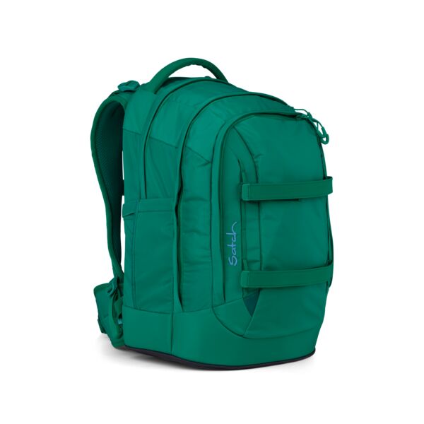 satch Pack Schulrucksack Set Fearless Green
