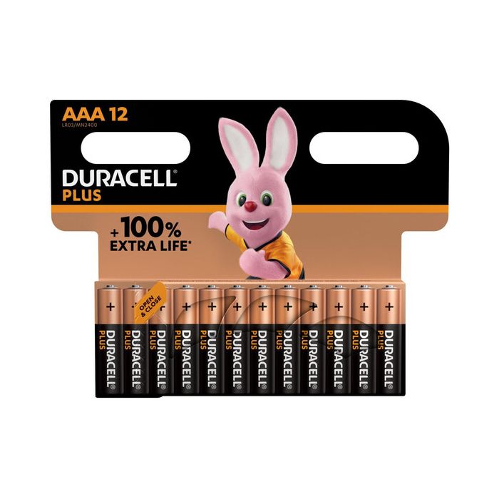 DURACELL Batterie AAA/LR03 12ST Plus-ExtraLife von PBS-Austria GmbH - Nur €6.50! Entdecke mehr bei Fachcenter Wagner