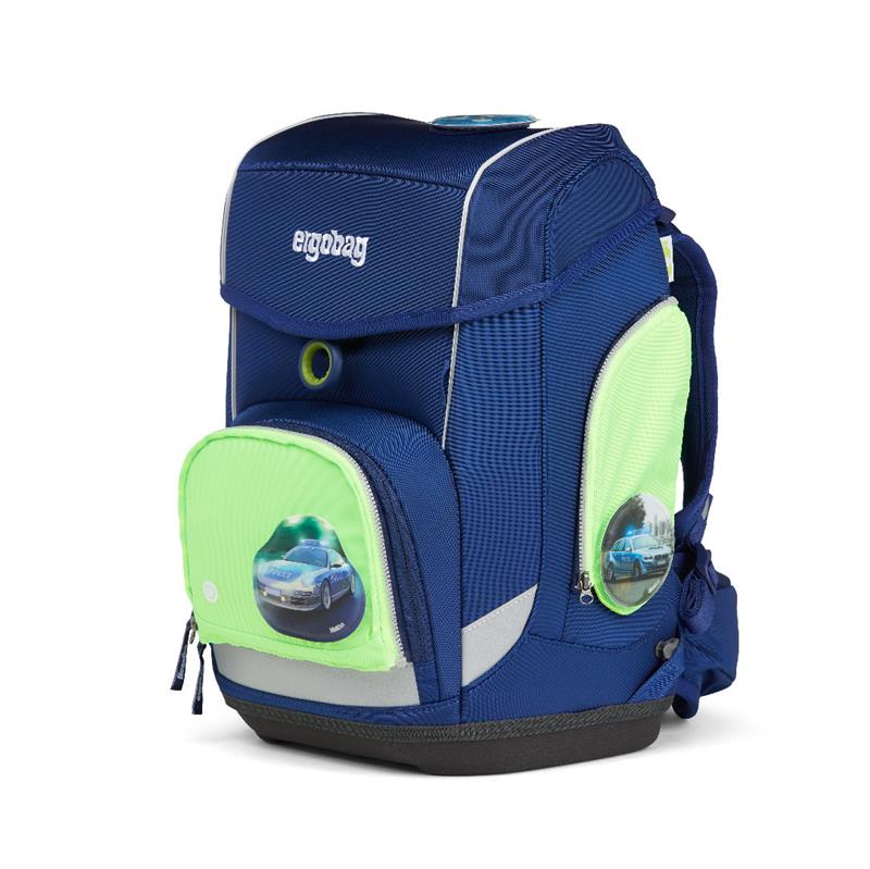 ergobag Fluo LED Zip Set Grün