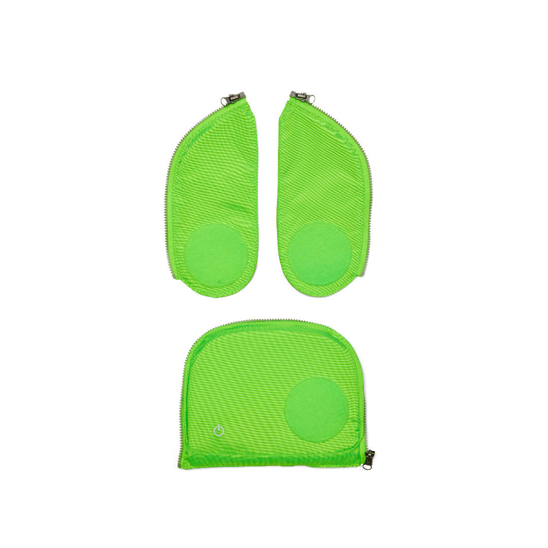 ergobag,Fluo LED Zip Set,Grün,2024 von Fachcenter Wagner - Nur €34.99! Entdecke mehr bei Fachcenter Wagner