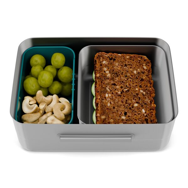 ergobag Blumen Edelstahl Brotdose