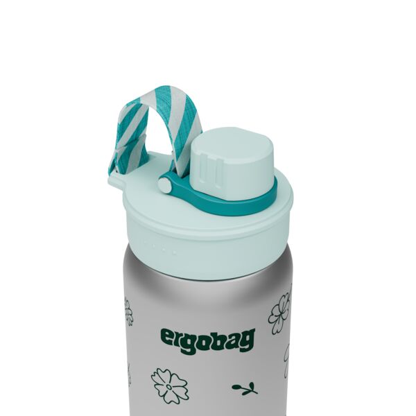 ergobag Blumen Edelstahl Trinkflasche