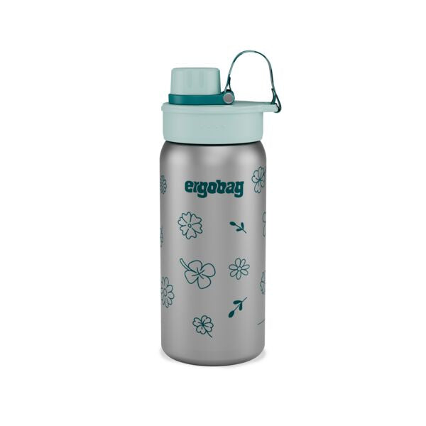 ergobag Blumen Edelstahl Trinkflasche