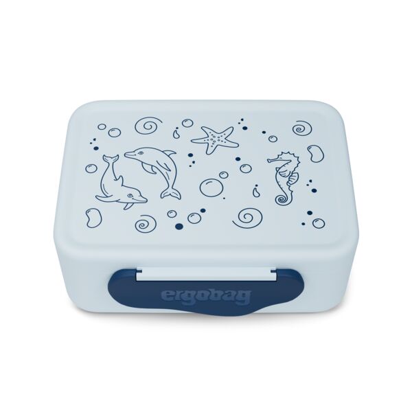ergobag Delfin Kunststoff Brotdose