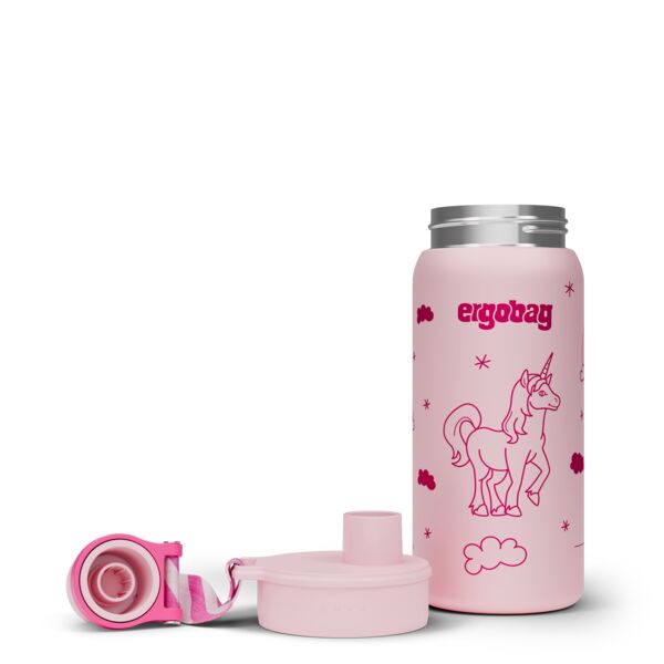 ergobag Einhorn Edelstahl Trinkflasche