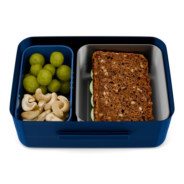 ergobag Fußball Edelstahl Brotdose