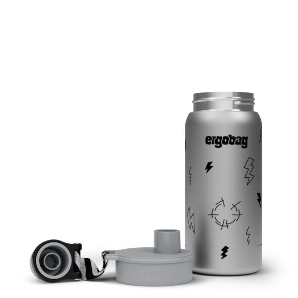 ergobag Gewitter Edelstahl Trinkflasche