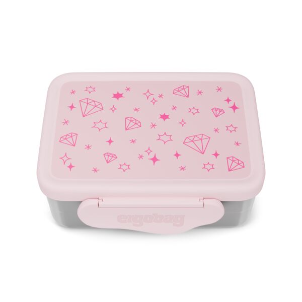 ergobag Glitzer Edelstahl Brotdose