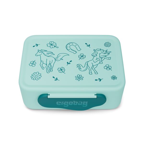 ergobag Pferde Kunststoff Brotdose