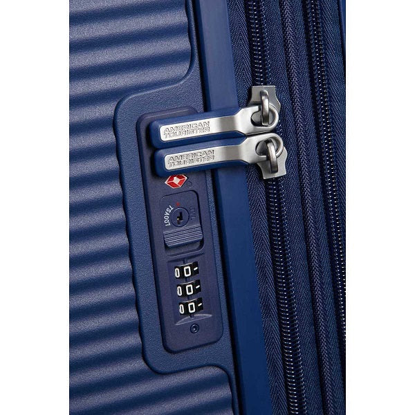 American Tourister SOUNDBOX SPINNER 55/20 TSA EXP MIDN.NAVY