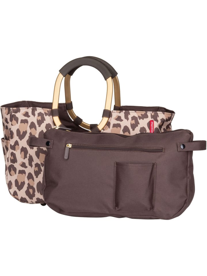 Reisenthel loopshopper M frame leo macchiato