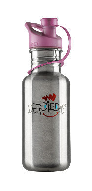 DerDieDas Edelstahltrinkflasche rosa