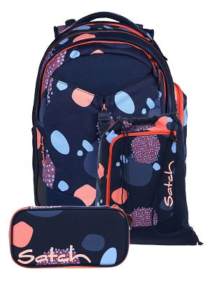 SATCH Match Schulrucksack SET Coral Reef
