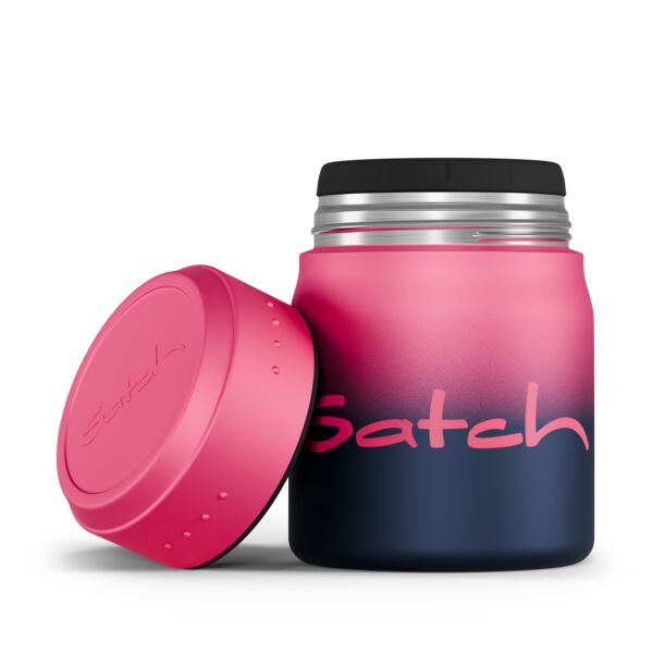 satch Pink Graffiti Thermo Lunchbox