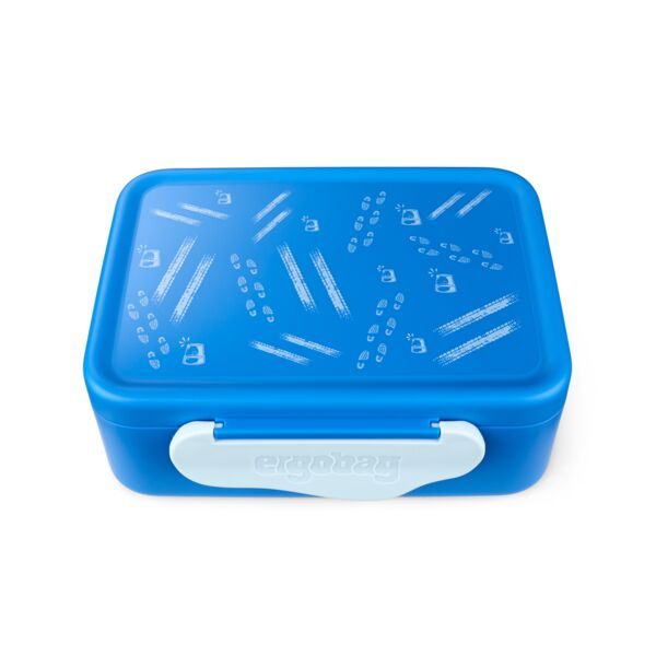 ergobag Kunststoff-Brotdosen Blaulicht dunekblau