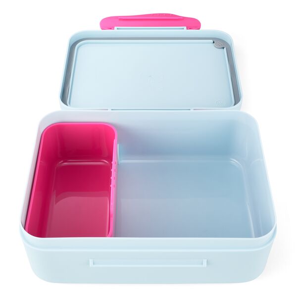 ergobag Kunststoff-Brotdosen Bubbles hellblau