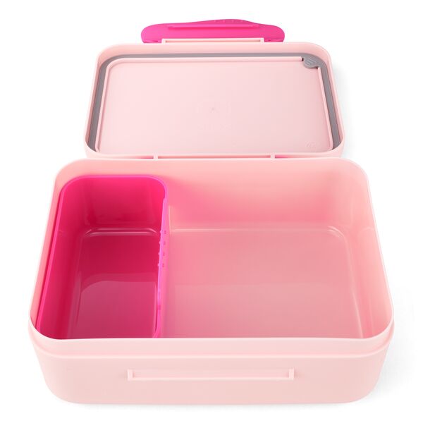 ergobag Kunststoff-Brotdosen Herzen rosa