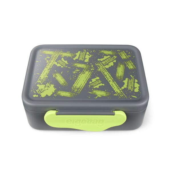 ergobag Kunststoff-Brotdosen Speed grau