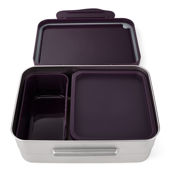 ergobag Edelstahl-Brotdosen Lila