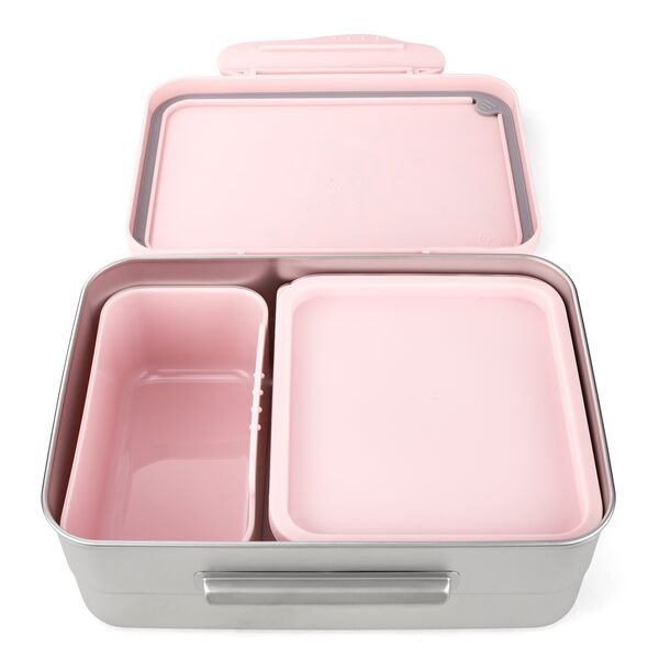 ergobag Edelstahl-Brotdosen Rosa