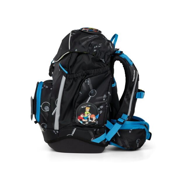 ergobag Pack Set Drei Fragezeichen Kids Bärdektiv schwarz
