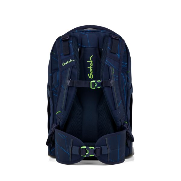 satch pack Schulrucksack Blue Tech
