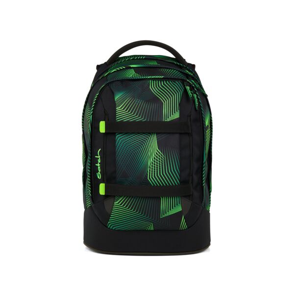 satch pack Schulrucksack Einzeln Seismic Green