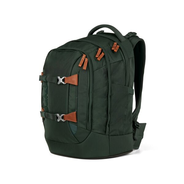 satch pack Schulrucksack Einzeln Nordic Forest Green