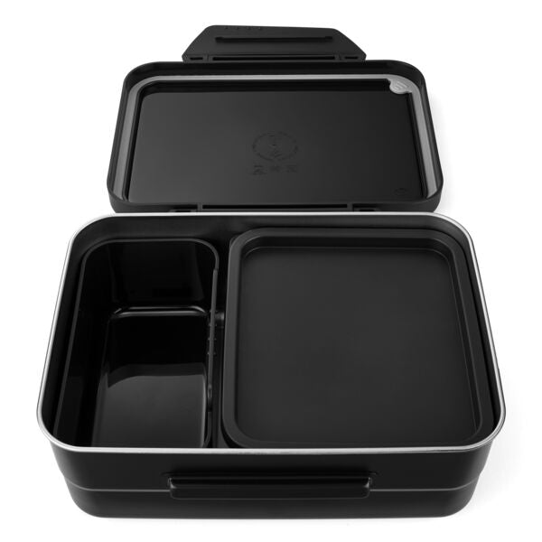 satch Black Edelstahl Brotdose