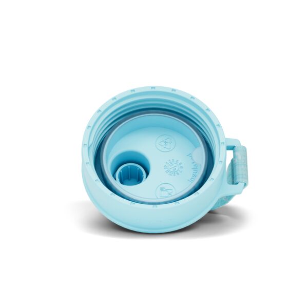 satch Light Blue Gaffiti Edelstahl Trinkflasche