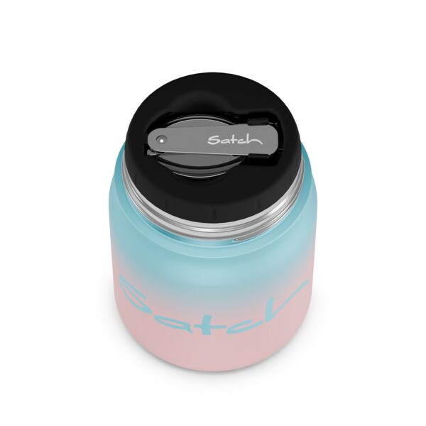 satch Light Blue Gaffiti Thermo Lunchbox