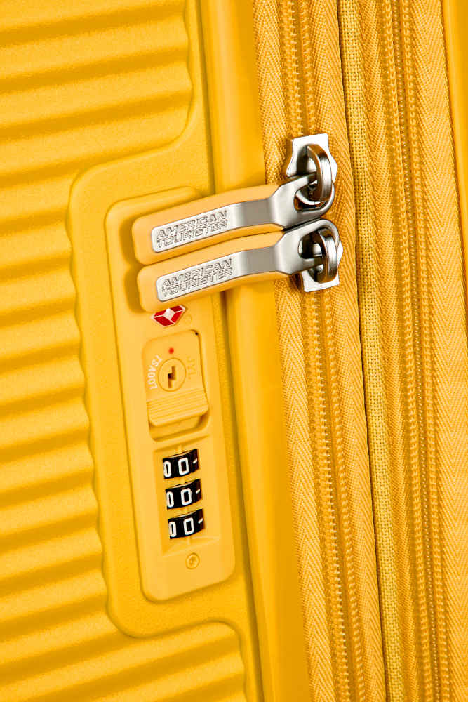 American Tourister SOUNDBOX SPINNER 55/20 TSA EXP GOLD.YEL.