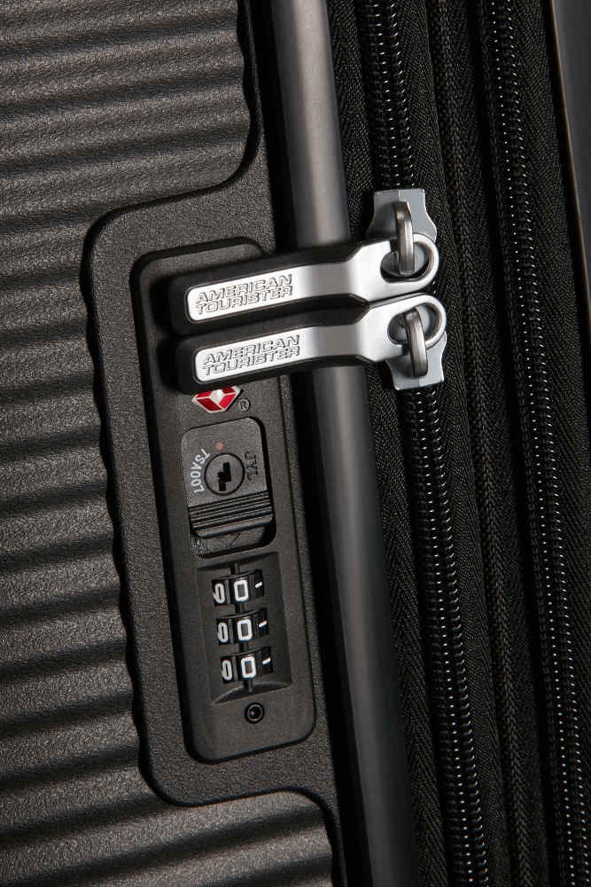 American Tourister SOUNDBOX SPINNER 67/24 TSA EXP BASS BLACK