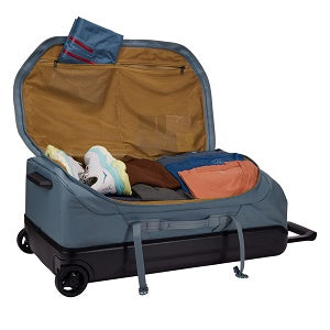 Thule Chasm 110L wheeled duffel bag blaugrau